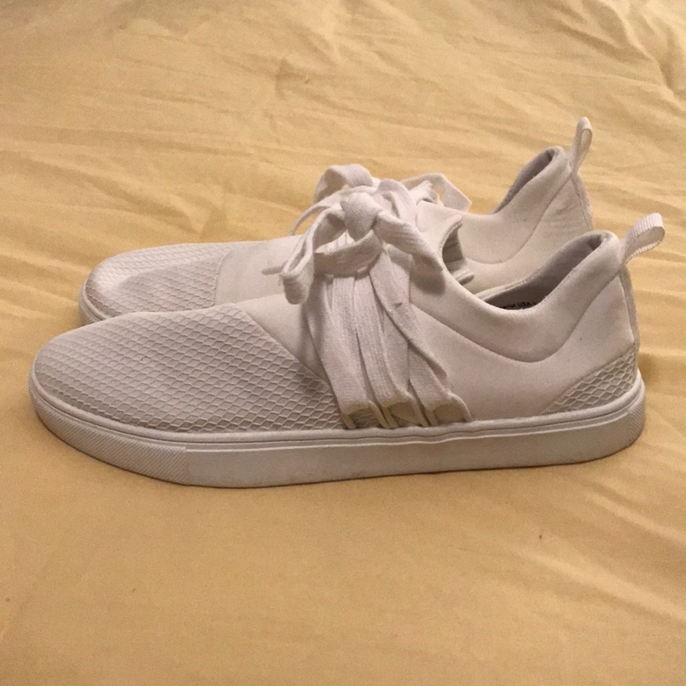 Brash white sneakers